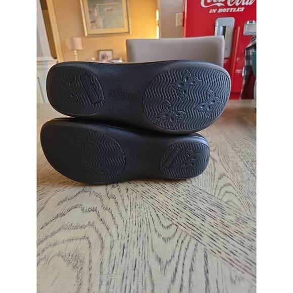 Alegria Clogs Nursing Shoes Size 37-6.5/7 Multicolor Babies Comfort Leather - Picture 16 of 16